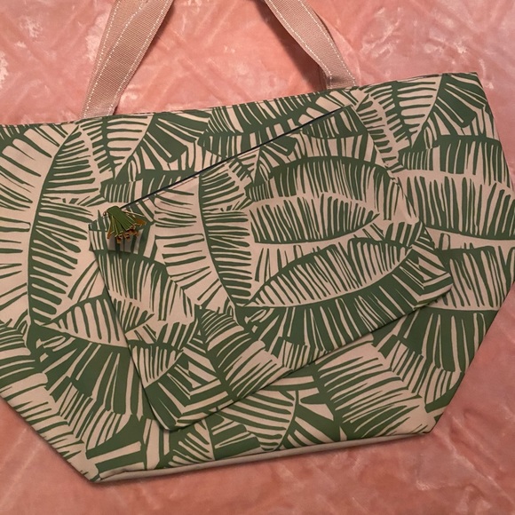 Chicos Waterproof Tote and Zip Pouch - Picture 4 of 4